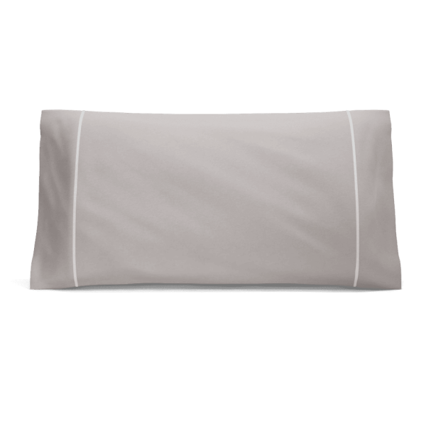 Funda de Almohada Algodón 100% Gris