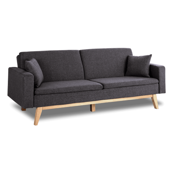 Sofá Cama 3 plazas Reine Gris Marengo