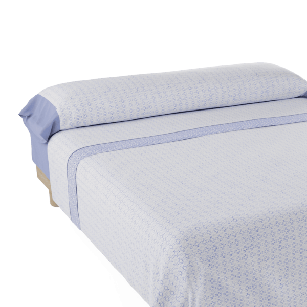 Juego de Sábanas y Fundas de Almohada Flores