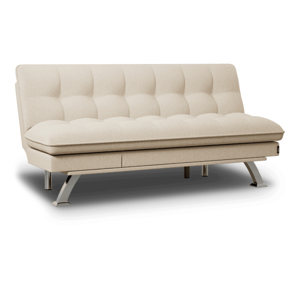 Sofá Cama 3 plazas Nalui Cloud Dots Fabric Beige