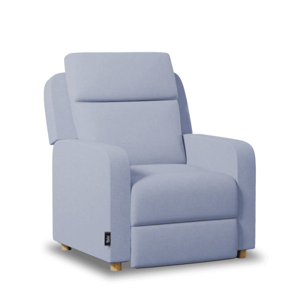Sillón Reclinable Nalui One Fabric Azul Celeste