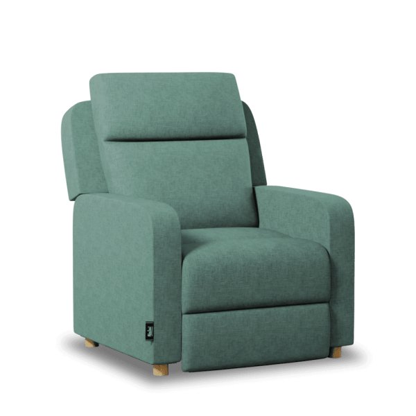 Sillón Reclinable Nalui One Fabric Verde Aguamarina