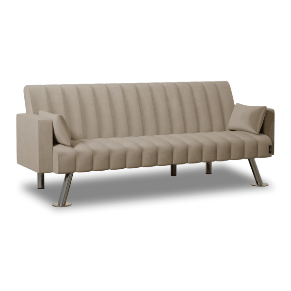 Sofá Cama 3 plazas Nalui One Lines Velvet Beige