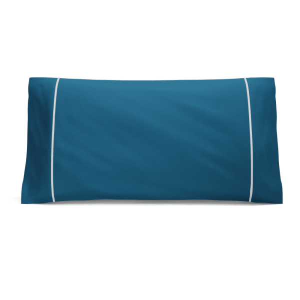Funda de Almohada Algodón 100% Azul marino