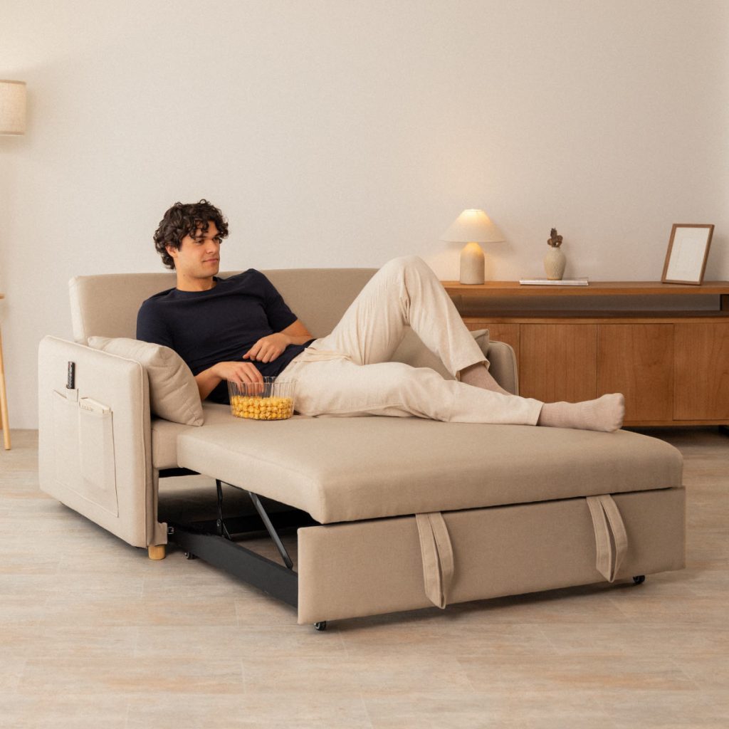 Sofá Cama 2 plazas Nalui Nest 2 Beige