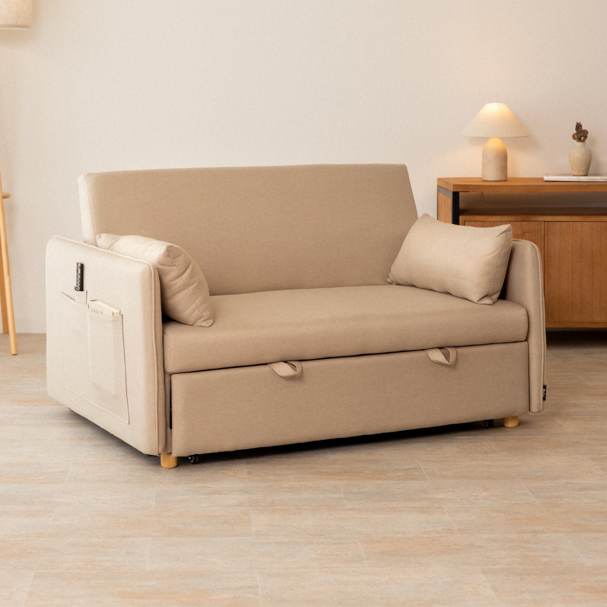 Sofá Cama 2 plazas Nalui Nest 2 Beige