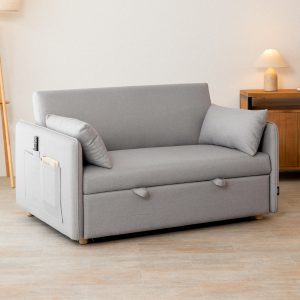 Sofá cama Nalui Nest 2 – 134 Sofá Cama 2 plazas Nalui Nest 2 Gris Claro