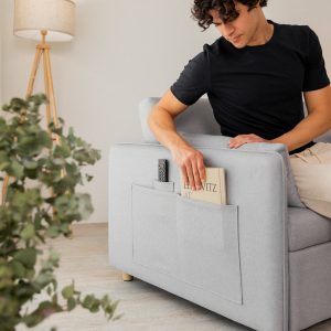 Sofá cama Nalui Nest 2 – 146 Sofá Cama 2 plazas Nalui Nest 2 Gris Claro
