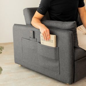 Sofá cama Nalui Nest 2 – 147 Sofá Cama 2 plazas Nalui Nest 2 Gris Oscuro