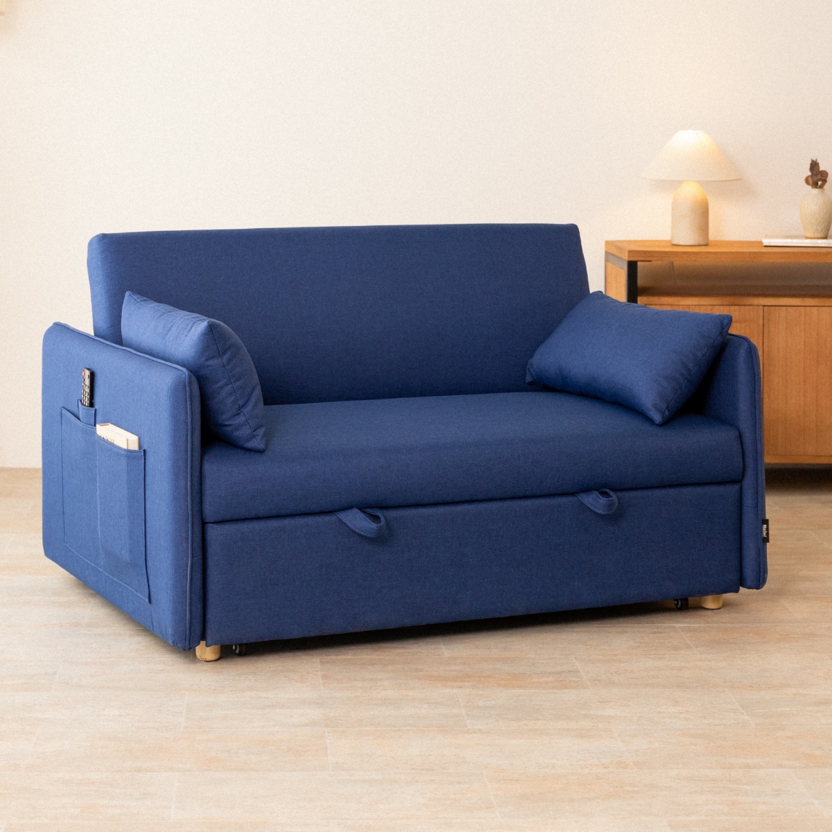 Sofá Cama 2 plazas Nalui Nest 2 Azul Marino