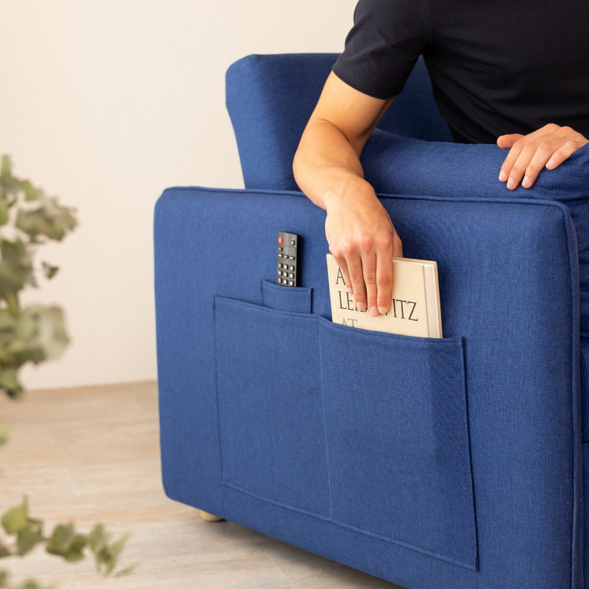 Sofá Cama 2 plazas Nalui Nest 2 Azul Marino