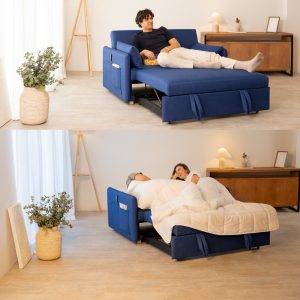 Sofá cama Nalui Nest 2 – 158 Sofá Cama 2 plazas Nalui Nest 2 Azul Marino