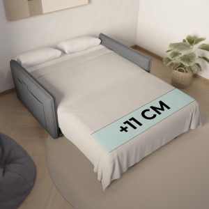 Sofá cama Nalui Nest 2 – 167 Sofá Cama 2 plazas Nalui Nest 2 Gris Oscuro