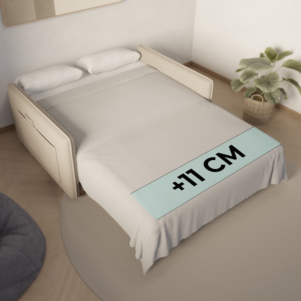 Sofá Cama 2 plazas Nalui Nest 2 Beige