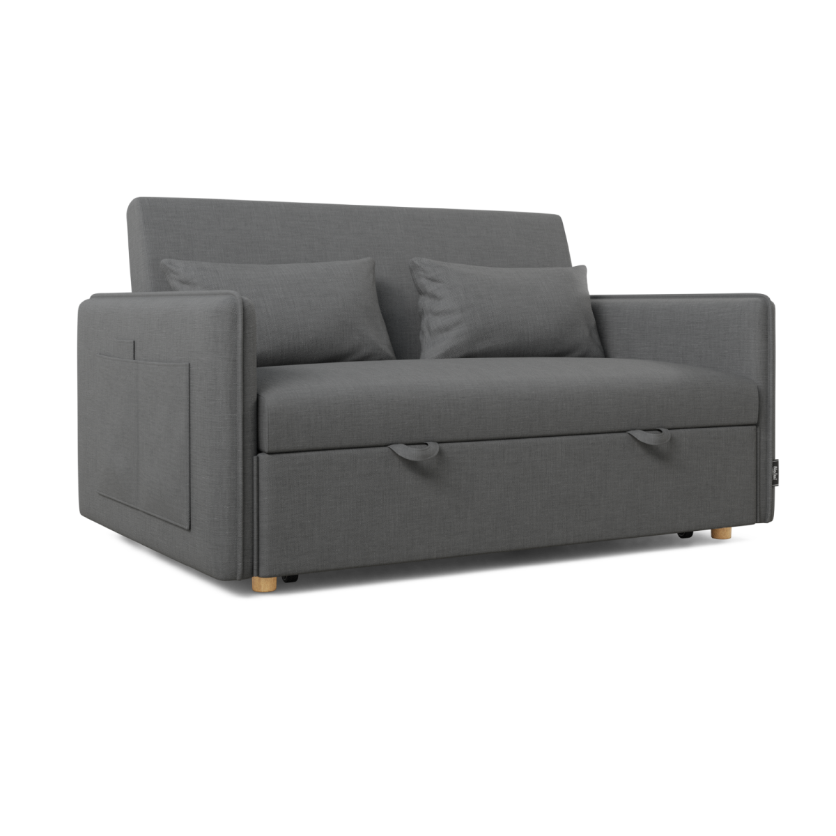 Sofá Cama 2 plazas Nalui Nest 2 Gris Oscuro