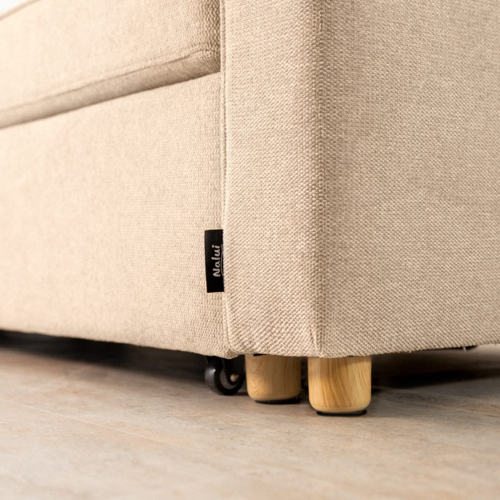 sofá cama 3 plazas chaiselongue Haven Beige