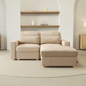 Mesa de trabajo 16-100 Sofá Modular Chaiselongue 2 plazas Nalui Bloom Beige Claro