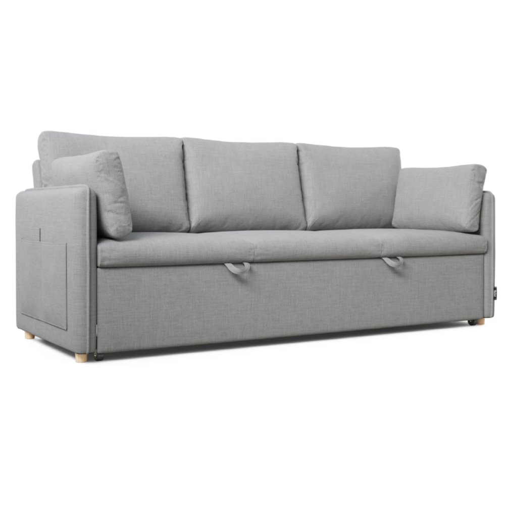 Sofá Cama 3 plazas Nalui Nest 3 Gris Claro