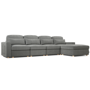 Sofá-modular-BLOOMx3-–-103 Sofá Modular Chaiselongue 4 plazas Nalui Bloom Gris Oscuro