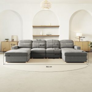 Sofá modular BLOOMx4 – 94 (Personalizado)
